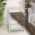 thumbnail image 3 of Better Home Products Modern Nightstand with 3 Drawers, White, 3 of 9
