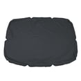 thumbnail image 2 of Yesbay Swing Top Cover Canopy Replacement Shade Cover,UV Blocking Waterproof Swing Chair Balcony Canopy Dustproof Sun Shade,Black, 2 of 8