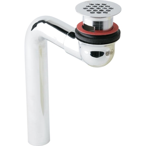 Elkay, LKAD174 , Ekay 1-1/2" or 1-5/8" Drain Outlet Fitting Chrome Plated Brass and Elbow, Faucets and Sink Accessories