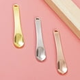 thumbnail image 4 of Ruiboury Sturdy Scoop For Scooping And Spreading Beauty Products Exquisite Workmanship Metal Makeup Spatula Gold, 4 of 6