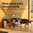 thumbnail image 6 of Petlibro Upgraded RFID Automatic Cat Feeder, 5G Wi-Fi Pet Feeder, 3L Auto Cat Feeder App Control with Light Collar Tag, Tag Activated One Automatic Cat Food Dispenser 1-10 Meals Control, 2 Packs, 6 of 12