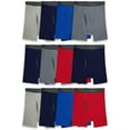 thumbnail image 1 of Fruit of the Loom Men's Coolzone Boxer Briefs, 12 Pack-Assorted Colors, Large, 1 of 4