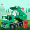 Gotoamei Friction Powered Garbage Truck Toy with Garbage Cans Vehicle