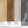 thumbnail image 6 of Amerock Bar Pulls 24 inch (610mm) Center-to-Center Stainless Steel Appliance Pull, 6 of 10