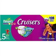 Pampers - Cruisers Diapers (sizes 3, 4, 5, 6)