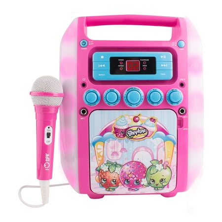 Sakar K02-07033 Shopkins Flashing Karaoke