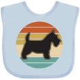thumbnail image 3 of Inktastic Scottie Dog Vintage Scottish Terrier Boys or Girls Baby Bib, 3 of 4