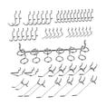 thumbnail image 2 of 50x Ganchos para tablero perforado Kit organizador de accesorios para tablero perforado Accesorios organizadores para tablero perforado, 2 of 8