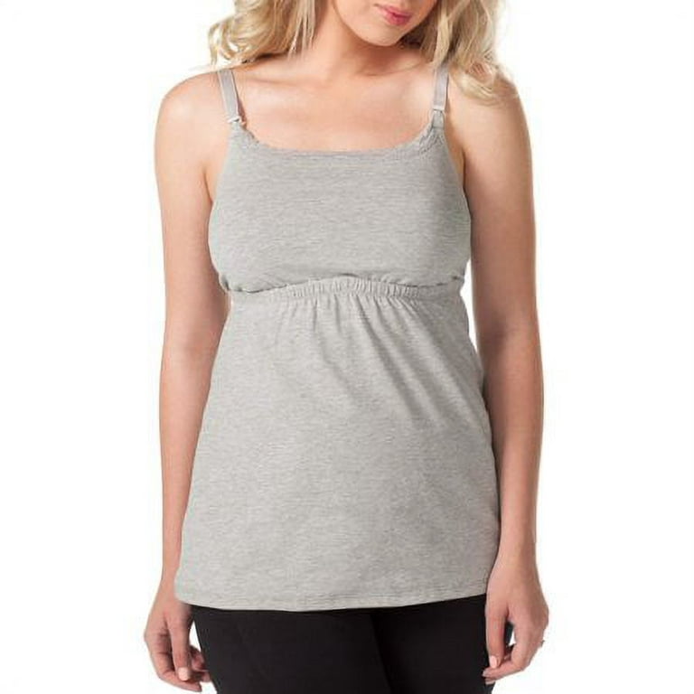 Maternity Loving Moments by Leading Lady Nursing Babydoll Tank with Full  Sling 2 Pack, Style L317 
