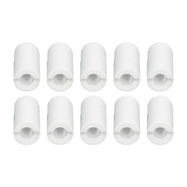 Thermal Printer Paper Self Adhesive Thermal Paper 10 Rolls Thermal Printer Paper Self Adhesive Paper Roll White Printable Receipt Sticker 57x25mm