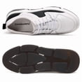 thumbnail image 3 of CMR CHAMARIPA Casual Shoe Lifts White Elevator Shoes For Men Height Raising Shoes 6CM / 2.36 Inches, 3 of 5