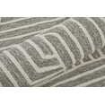 thumbnail image 5 of Feizy Lytton Modern Geometric, Gray/Ivory, 2' x 3' Accent Rug Stain Resistant Kid Friendly Handmade Casual Design Carpet for Living Dining Bed Room, 5 of 9