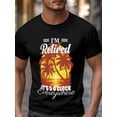 thumbnail image 3 of Camiseta de manga corta para hombre, estilo casual, vintage, con palmeras y cuello redondo., 3 of 8
