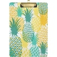 thumbnail image 1 of FMSHPON Cartoon Pineapple Fruit Tropical Clipboard Hardboard Wood Nursing Clip Board and Pull for Standard A4 Letter 13x9 inches, 1 of 8