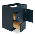 thumbnail image 5 of Ariel Hamlet 36 In. Right Offset Single Sink Base Cabinet In Midnight Blue, 5 of 9