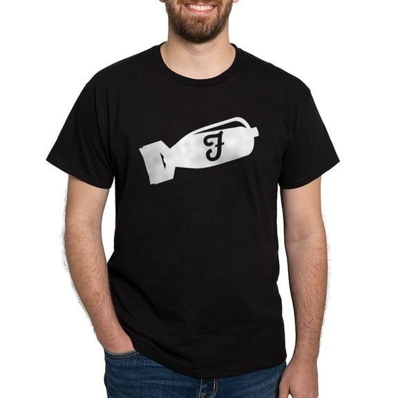 CafePress - F Bomb Dark T Shirt - Men's Classic Graphic Cotton T-Shirt