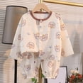 thumbnail image 2 of UAYOTSE Toddler Boys Girls Pajamas Cotton Fall Pjs for Boy Jammies Sleepwear Long Sets Boys Girls Clothes Hot ,Sizes 6-12 Months, 2 of 4