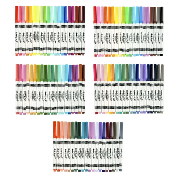 100 Count Color Round Tip Washable Marker Set by Creatology - Art Kit for Drawing - Coloring - Arts & Crafts - 1 Pack