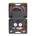 thumbnail image 1 of Orion Motor Tech 4 Way AC Diagnostic Manifold Gauge Set for R410, R22, R134a, 1 of 9