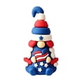 thumbnail image 2 of 4th of July Patriotic Mini Gnomes Figurines Small Gnomes Figures Statue Tabletop Decoration 250th Anniversary Memorial Day Gifts Home Decor Office Desk Ornament,1pcs, 2 of 6