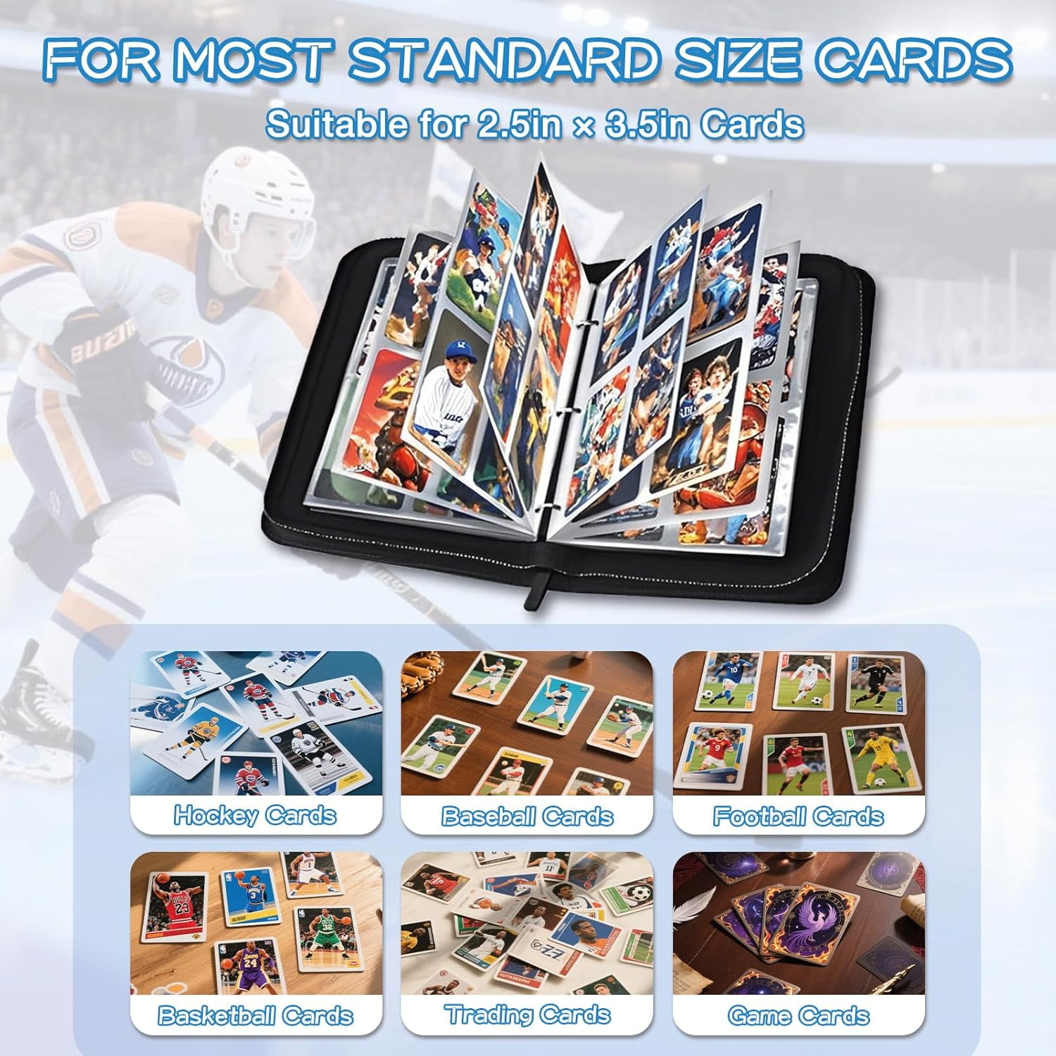BCW 9-Pocket Trading Card Pages - Perfect For Hockey & Football Cards - 25 Pack BCW 9-Pocket Trading Card Pages - Perfect For Hockey & Football Cards - 25 Pack