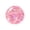 Pink, variant on Coconut Oil Squishy with shiny flower and star sequins, Coconut Oil Slow Rising Squeeze Stress Ball Clear Jelly Bubblegum Texture Coconut Oil Squishy Toy,Orange