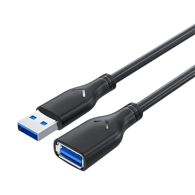 USB3.0 Extension Cable Male to Female for Fast Speed Data Transfer and Charging for Printers and External Hard Drives