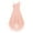 Pink, variant on Miutii Kids Girls Sleeveless Chiffon Junior Bridesmaid Dresses Shiny Sequins Asymmetrical Hem Evening Navy Blue 6