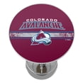 thumbnail image 4 of Colorado Avalanche Logo Bar Table with Adjustable Footrest and Acrylic Top, 4 of 5