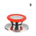 thumbnail image 4 of Universal Stainless Steel Anti-scald Pot Cover Knob Household Pot Cover Knob Kitchen Antislip Pan Lid Handle Grip Cookware Kitchenware Red Small, 4 of 8