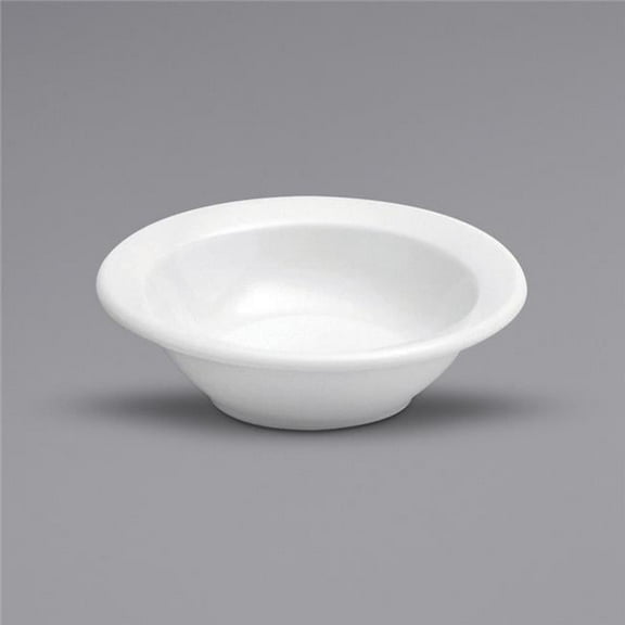 Buffalo F8000000710 4.5 oz Bright White Ware Narrow Rim Porcelain Fruit Bowl