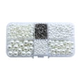 thumbnail image 1 of 600 piezas de cuentas para manualidades, suministros para abalorios, 4, 5, 6, 8 mm, cuentas sueltas multiusos para hacer joyas, centros de mesa y, 1 of 9