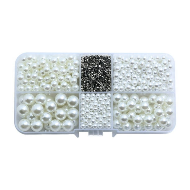 600 cuentas sueltas, accesorios para cuentas, versátiles para centros de mesa, decoración, diademas, llaveros y bisutería.
