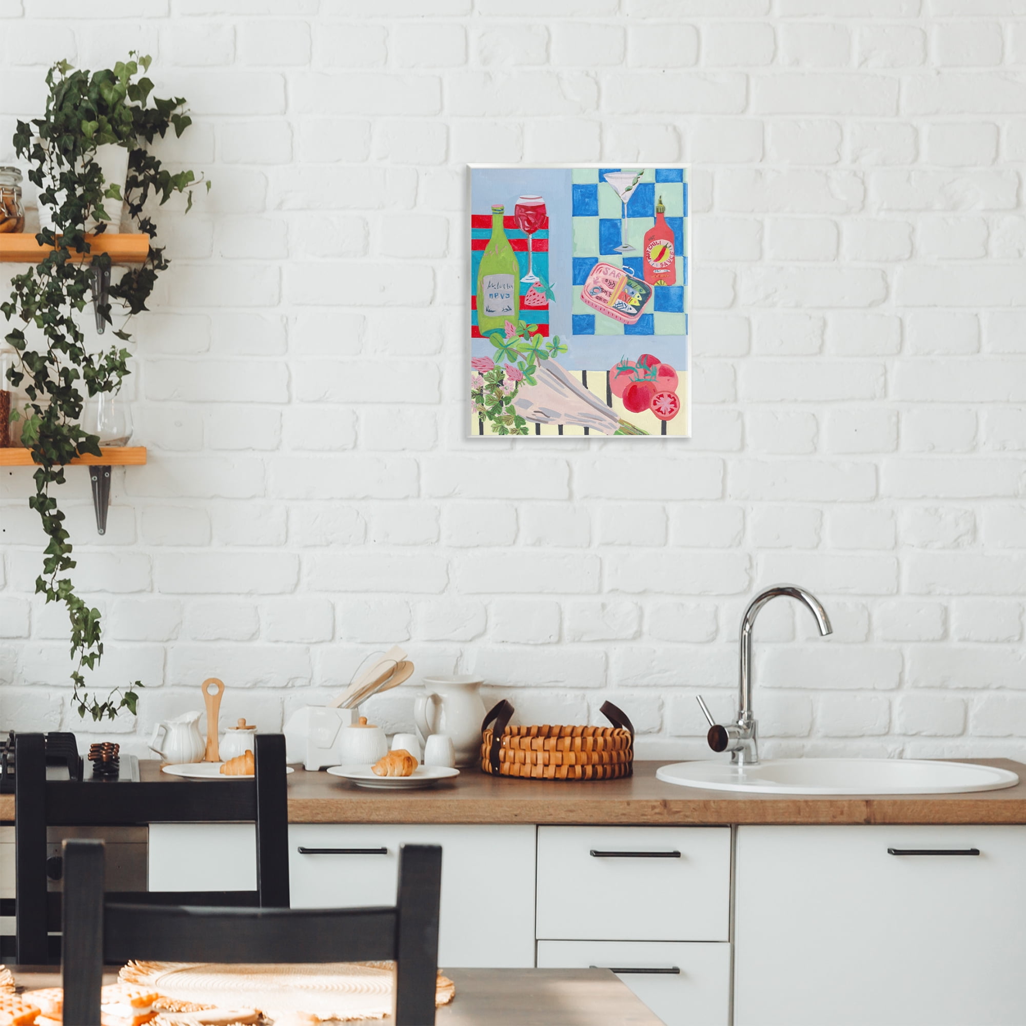Stupell Industries Saucy Kitchen Secrets Wall Plaque Art, design by Melissa Wang