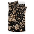 thumbnail image 1 of Juego de cama Tan Roses, 1 of 4