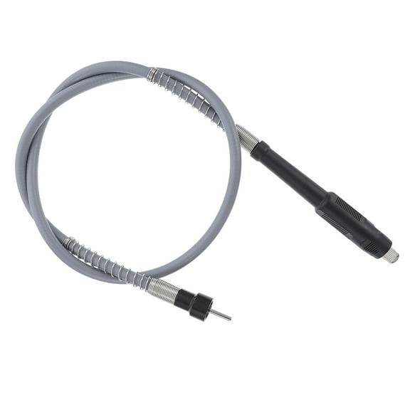HINTRMENT 1Pack Rotary Tool Flex Shaft Attachment 107X2CM for Drilling Black