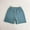 Blue, variant on NAISIBABY Girls Boys Shorts, Elastic Waist Soft Comfy Lightweight Cotton Casual Shorts Blue 3-4T