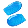 O/X Leg Correction Insoles Silicone Gel Foot Orthotic Arch Support Heel
