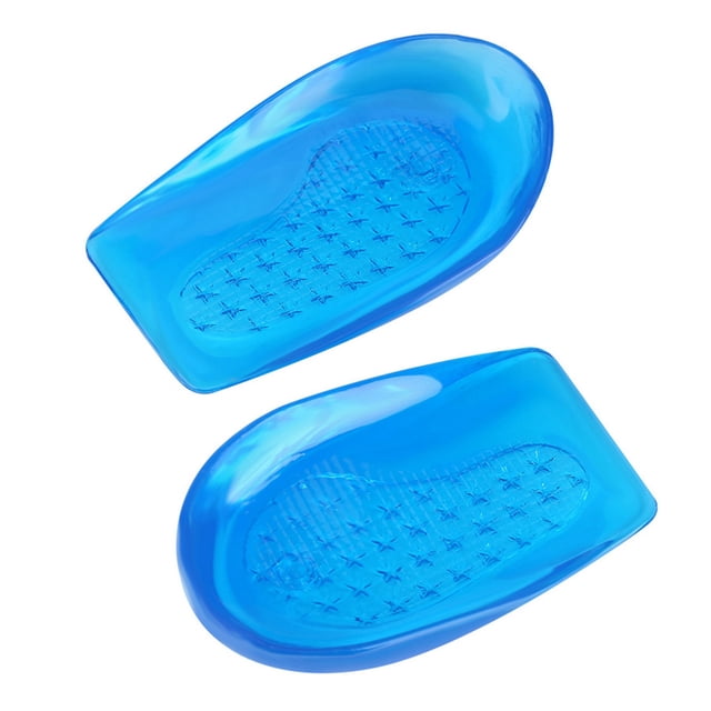 Plantillas ortopédicas para pies con gel de silicona, copa para el talón y la pierna, tecnología avanzada