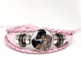 thumbnail image 2 of Pulsera de Anime Demon Slayer Kimetsu No Yaiba, brazalete de cuero hecho a mano, Kamado, Tanjirou, Nezuko, novedad de 2024, 2 of 5