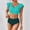 B_ Mint Green, variant on UTSJKR Two Piece Swimsuit for Women High Waist Bikini Set Tummy Control Padded Swimsuit Bathing Suit with Ruffle Sleeves Hot Pink XXL