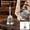 Light Gray, variant on Hand Bell, Vintage Engraved Pewter Metal, 1 Pack Light Gray Decorative Hand Rattle, for Restaurant Serving Classroom Wedding Christmas Easter Holiday Gift Service Call Use
