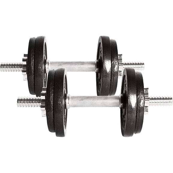 40-Pound Adjustable Dumbbell Weight Set