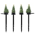 thumbnail image 1 of Luces navideñas de resina para el césped Lámparas con enchufe a tierra Linternas LED (Árbol de Navidad) JShteea Libre de BPA, 1 of 8