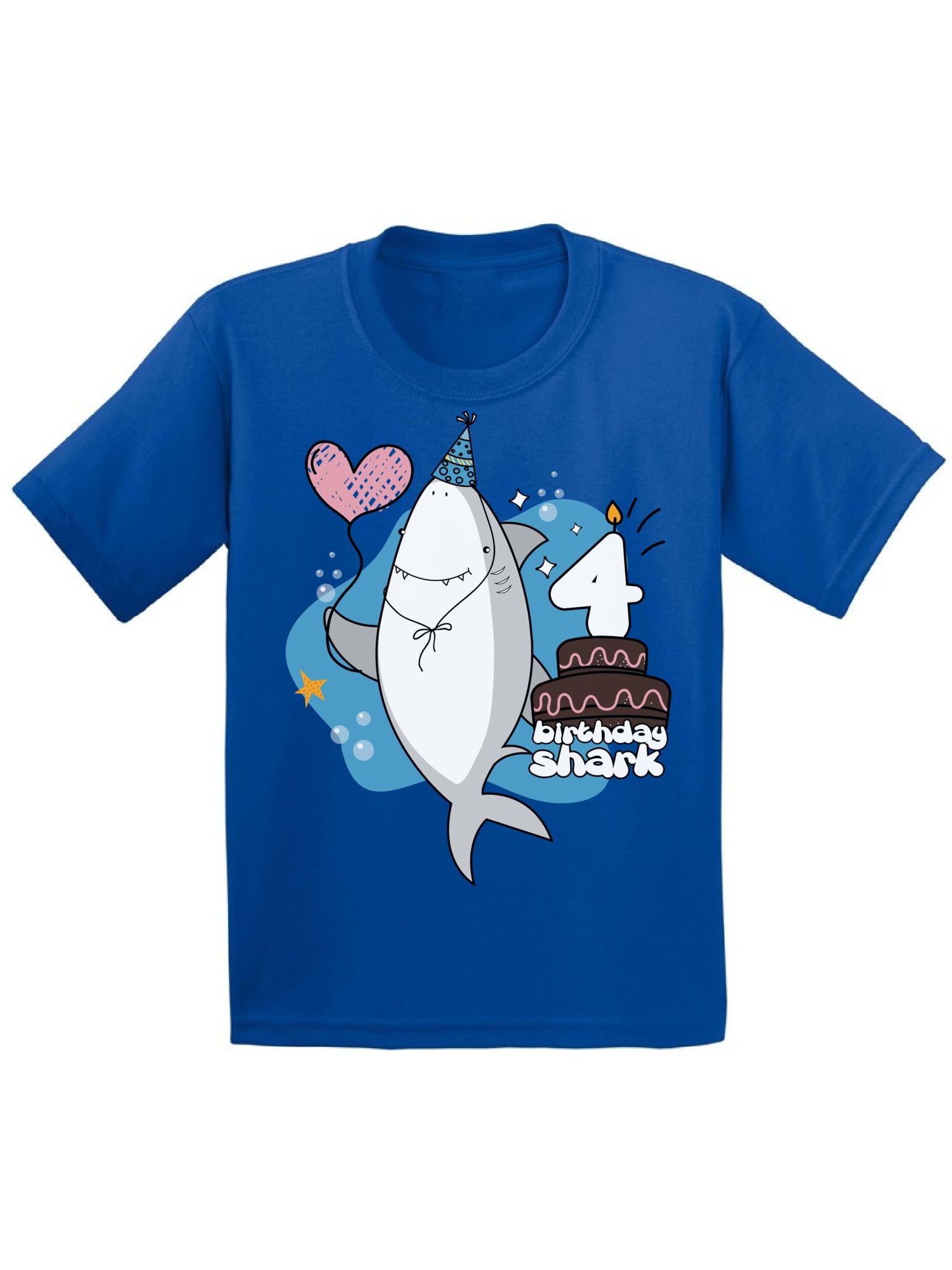 Awkward Styles Fourth Birthday Party I am Four Tshirt for Toddlers