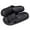 Z4-Black, variant on XINPING Women's Cute Cloud Shower Slippers, Cushioned Non Slides, Quick Drying EVA Open-toe Sandals for Home Bathroom, Pool Party and Daily Casual Wear