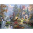 thumbnail image 1 of Garden Cottage-Full Round Diamond Painting 40*30CM, 1 of 10
