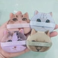thumbnail image 2 of Cat Cushion Powder Puff Double-sided Wet Dry Use Concealer Foundation Spong, 2 of 8