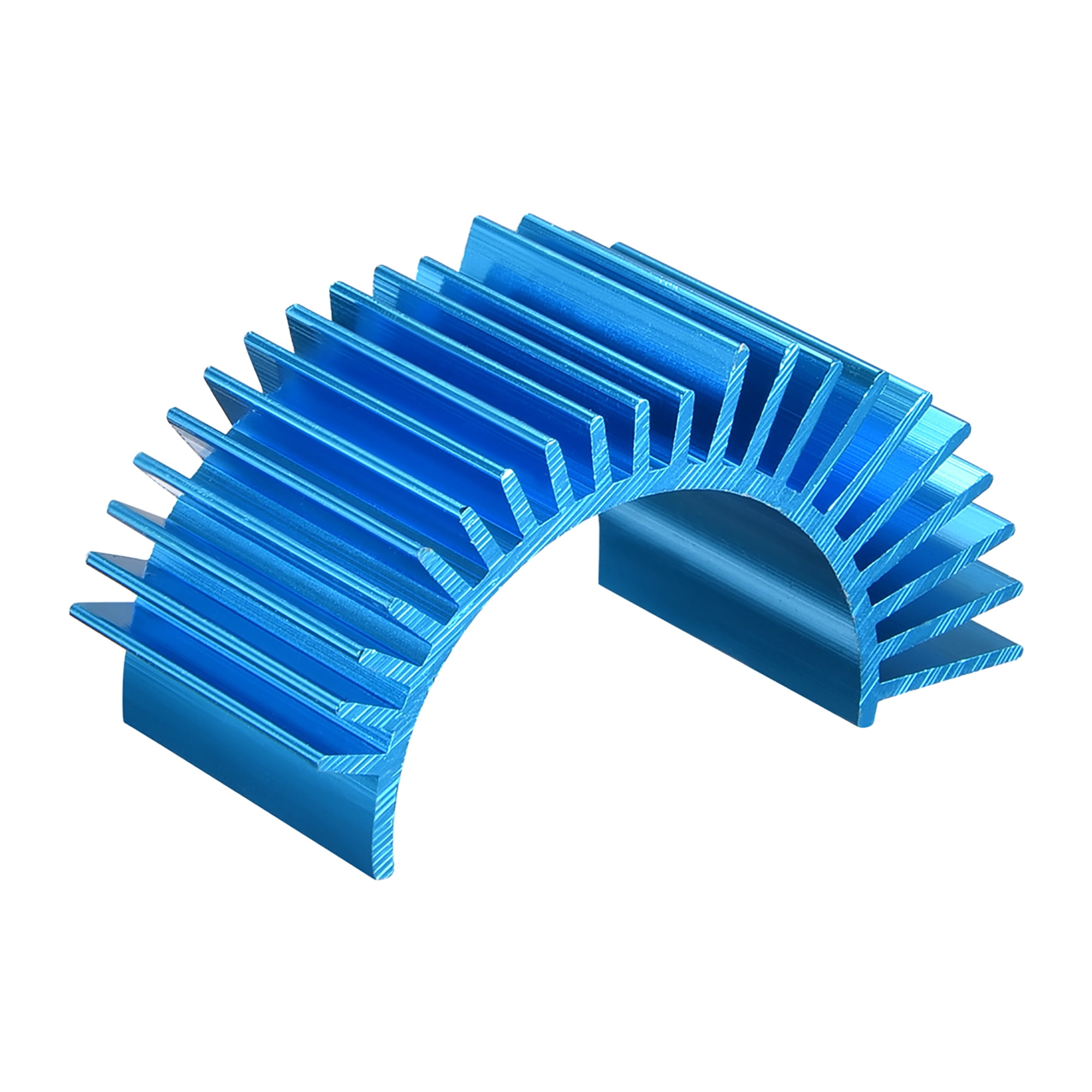 Aluminum Electric Engine Motor Heatsink Fins Cooling Blue For RC 540 550 Size Brushed Brushless