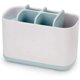 thumbnail image 1 of Easy-Store - Portacepillos y Tubos de Pasta de Dientes, Plástico e Higiénico Modelo Grande - Blanco/Azul Cielo（17.1×8.6×12.8cm） Sailing Electrónica, 1 of 5